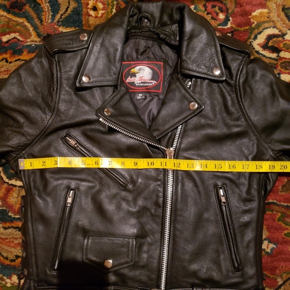 Women's Black Moto Jacket - Picture 5 of 8